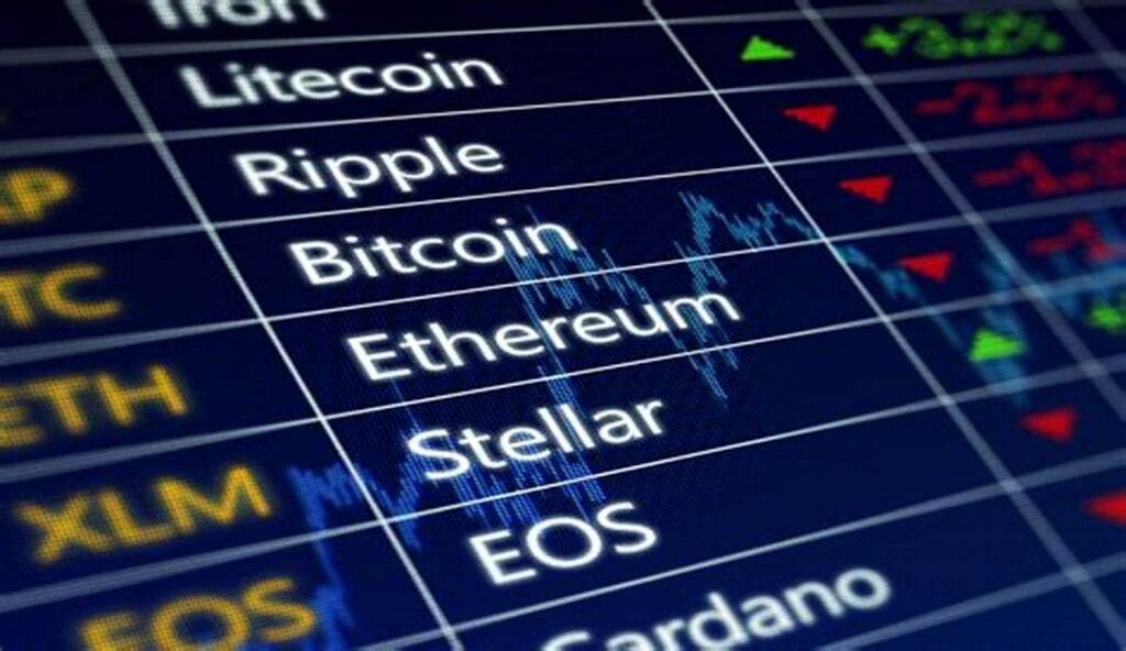 image shows digital assets vs cryptocurrency